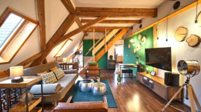 Green Loft Schwarzwald - Dach-Balkon--Musik-Ecke